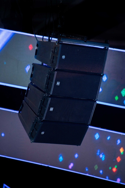 Sistema de audio line array